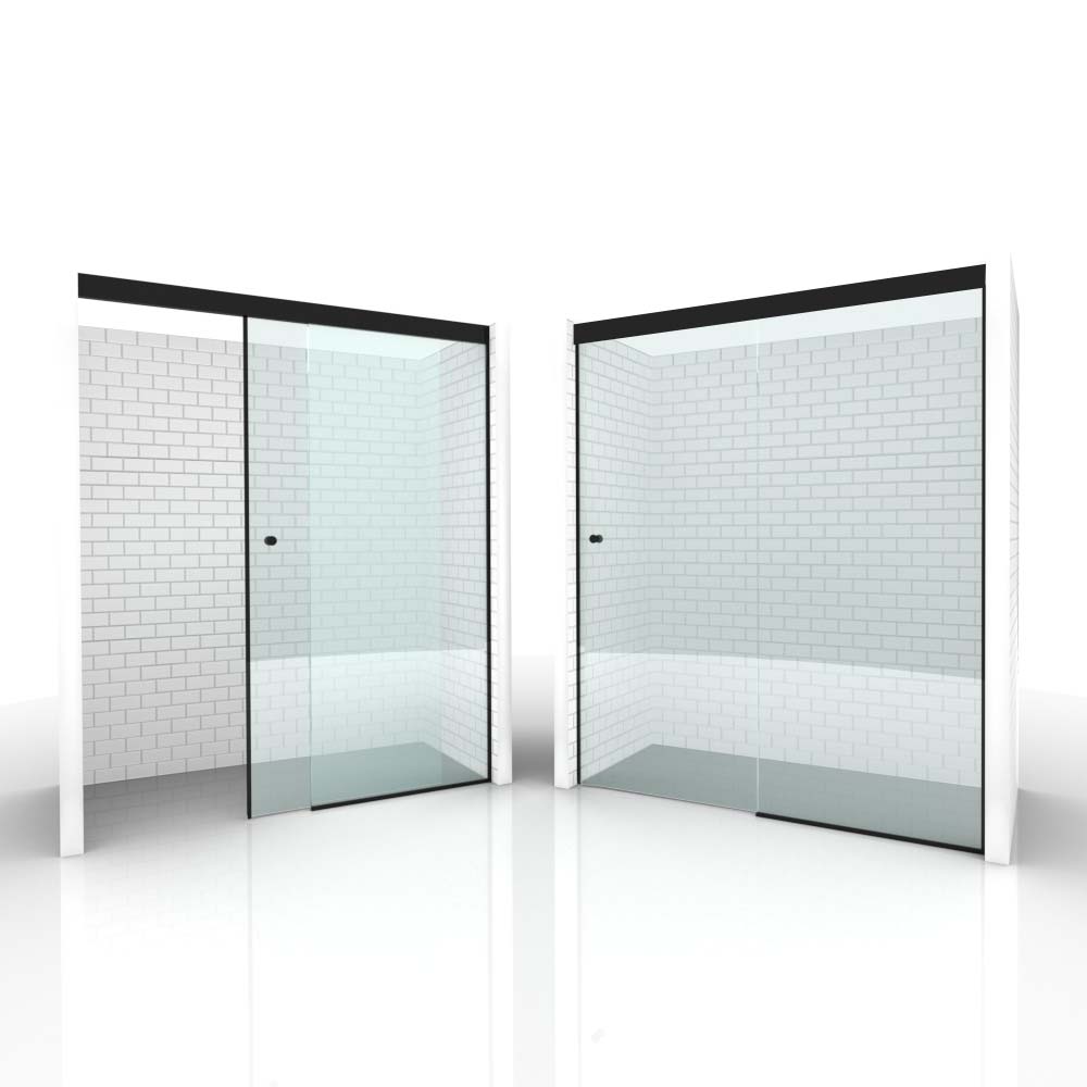 Shower Screen Straight Swing / Sliding (Wall to Wall) - Siong Door